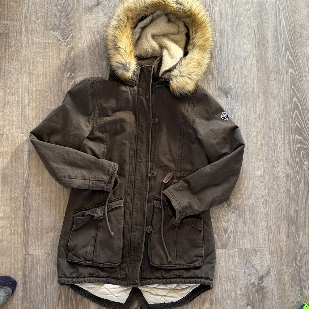 British 1973 Puffa coat (L/14) excellent condition